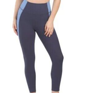 NWT WILO The Label Rib Color Block Leggings Blue Size XS